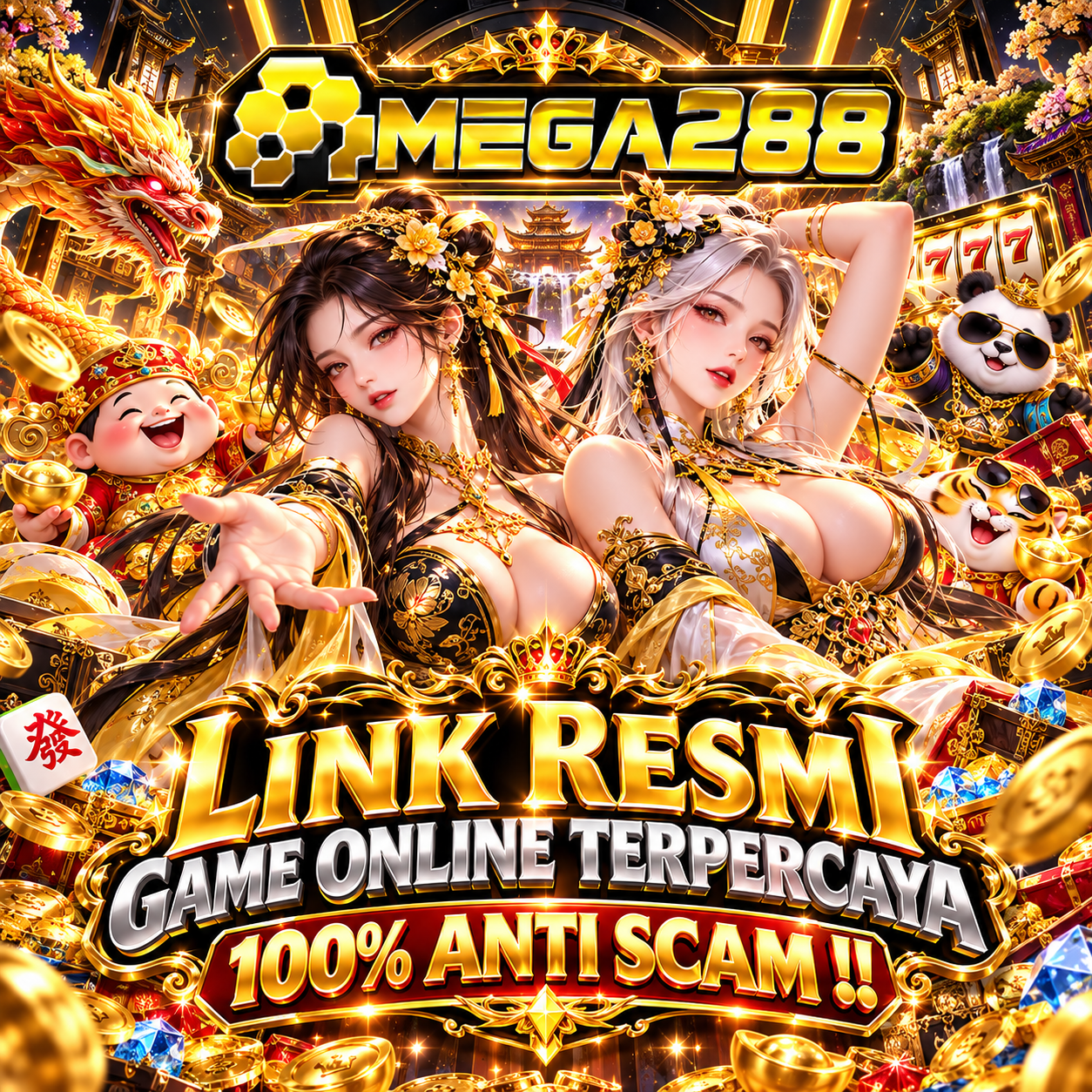 MEGA288 : Link Resmi Game Online Terpercaya 100% Anti Scam !!